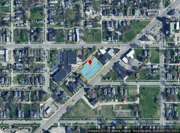  1256 Broadway St, Toledo, OH Parcel Map