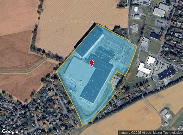  1000 Stony Battery Rd, Lancaster, PA Parcel Map