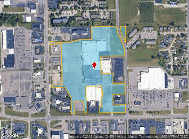  1357 S Main St, Adrian, MI Parcel Map