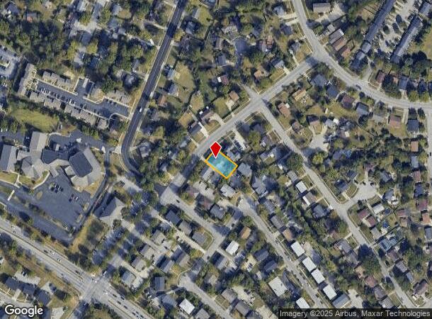  2824 Yellowstone Pky, Lexington, KY Parcel Map