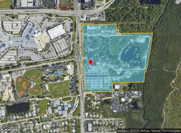 1590 Goodlette-Frank Rd N, Naples, FL Parcel Map