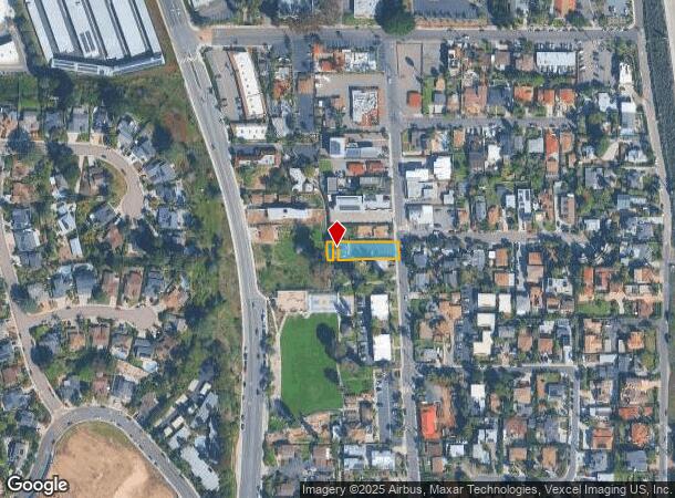 663 Valley Ave, Solana Beach, CA Parcel Map