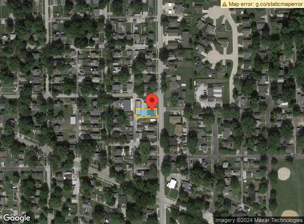  1504 Poplar St, Highland, IL Parcel Map