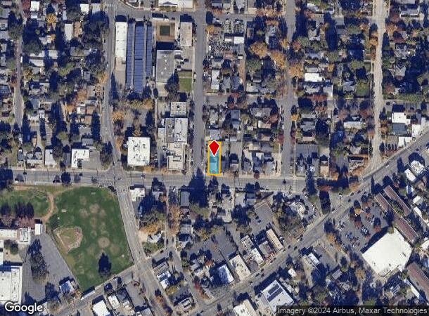  1203 College Ave, Santa Rosa, CA Parcel Map