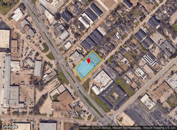  7200 Harry Hines Blvd, Dallas, TX Parcel Map