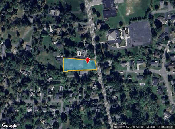 319 N Abington Rd, Clarks Green, PA Parcel Map