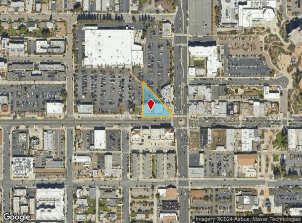  124 W Main St, El Cajon, CA Parcel Map