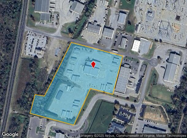 146 Simmons Dr, Cloverdale, VA Parcel Map