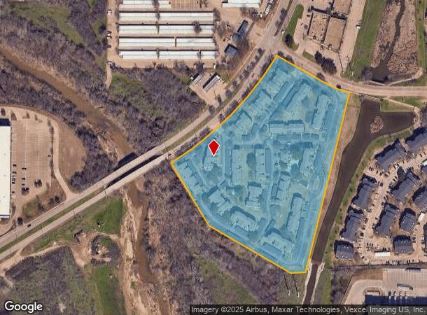 1700 Valley View Ln, Irving, TX Parcel Map