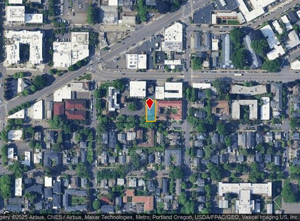 2307 Ne Flanders St, Portland, OR Parcel Map