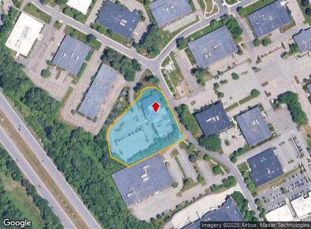 71 3Rd Ave, Burlington, MA Parcel Map