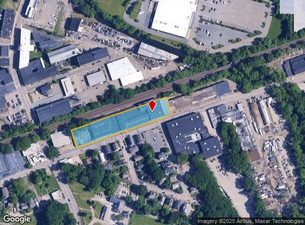  41 Fremont St, Worcester, MA Parcel Map