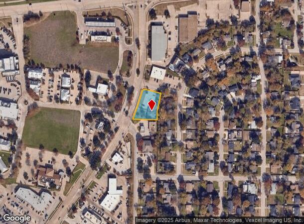 1027 William D Tate Ave, Grapevine, TX Parcel Map