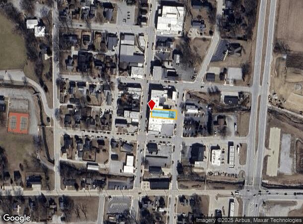  142 N Main St, Roanoke, IN Parcel Map