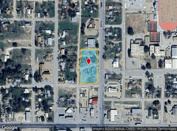  101 N Main St, Eden, TX Parcel Map
