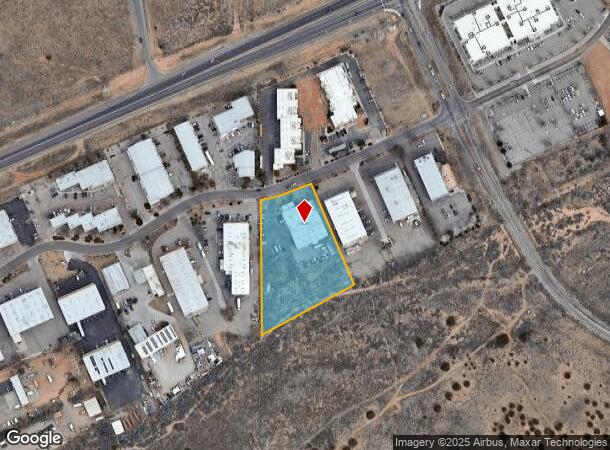  12 Bisbee Ct, Santa Fe, NM Parcel Map