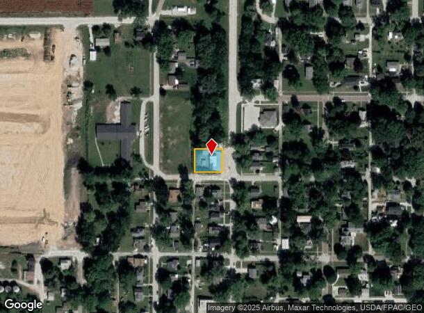 901 Main St, Malvern, IA Parcel Map