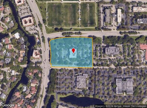  600 S Pine Island Rd, Plantation, FL Parcel Map