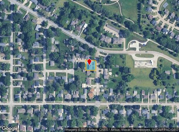 660 2Nd St, Waukee, IA Parcel Map