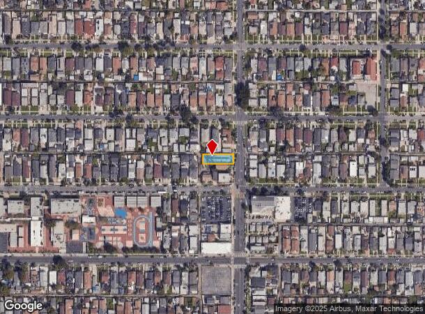  5217 Denker Ave, Los Angeles, CA Parcel Map