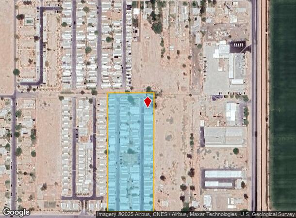 1641 Malan St, Brawley, CA Parcel Map