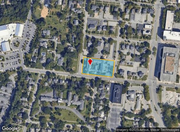 400 W Chesapeake Ave, Towson, MD Parcel Map