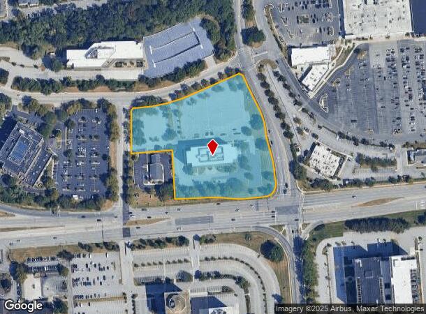  201 International Cir, Cockeysville, MD Parcel Map
