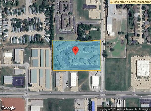  1321 Sw 27Th St, Lawton, OK Parcel Map