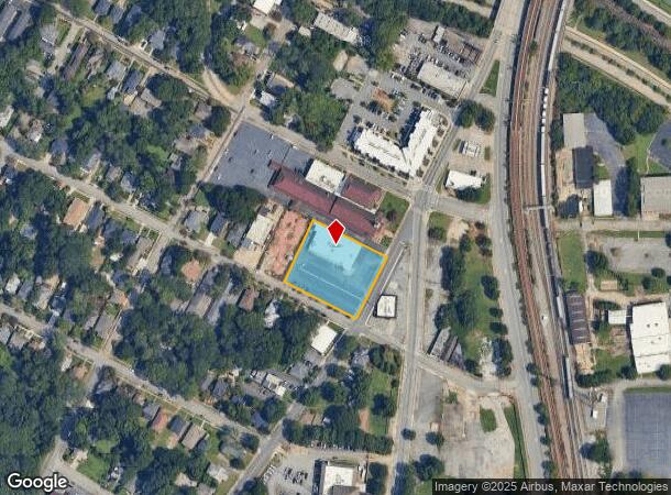  2669 Church St, Atlanta, GA Parcel Map