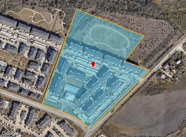 677 Creekside Way, New Braunfels, TX Parcel Map