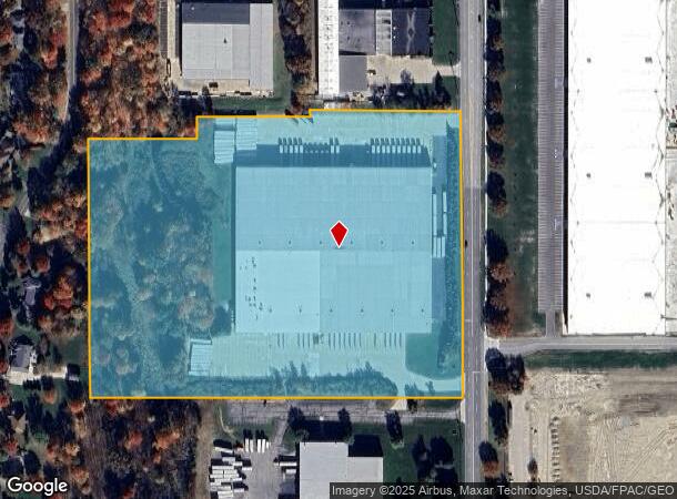  7700 Northfield Rd, Bedford, OH Parcel Map