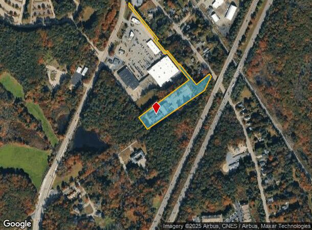 72 Walnut St, Foxboro, MA Parcel Map