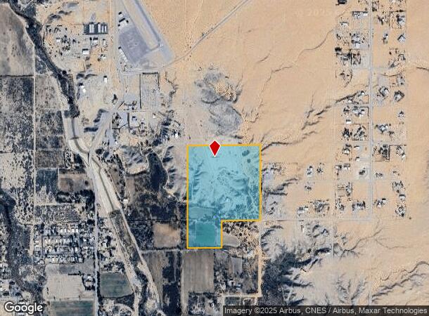 800 N Deer St, Overton, NV Parcel Map