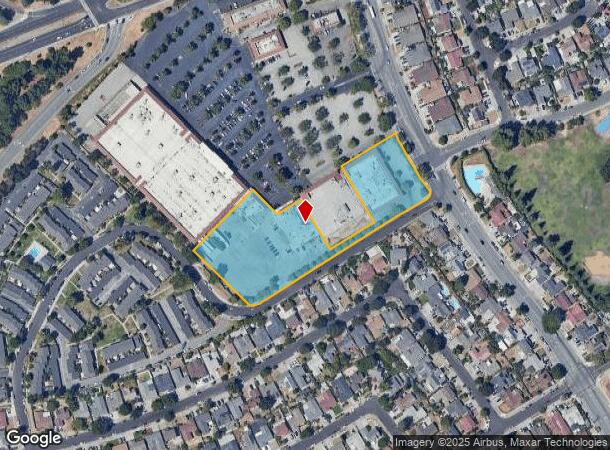  2105 Morrill Ave, San Jose, CA Parcel Map