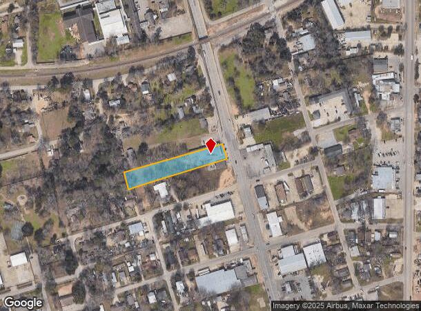119 S Frazier St, Conroe, TX Parcel Map