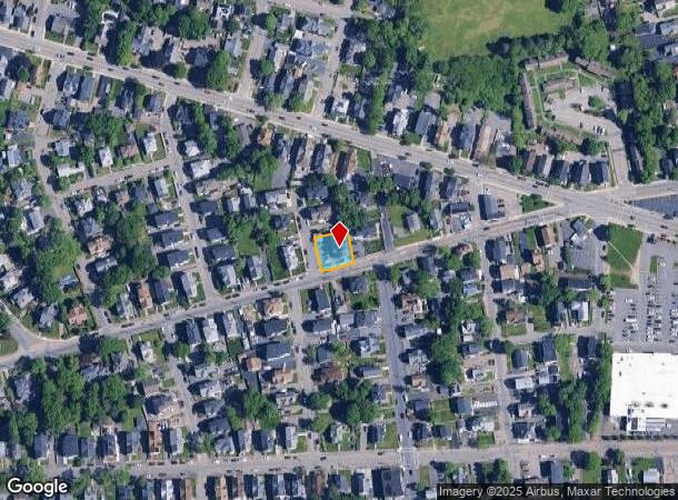  173 Spring St, Brockton, MA Parcel Map