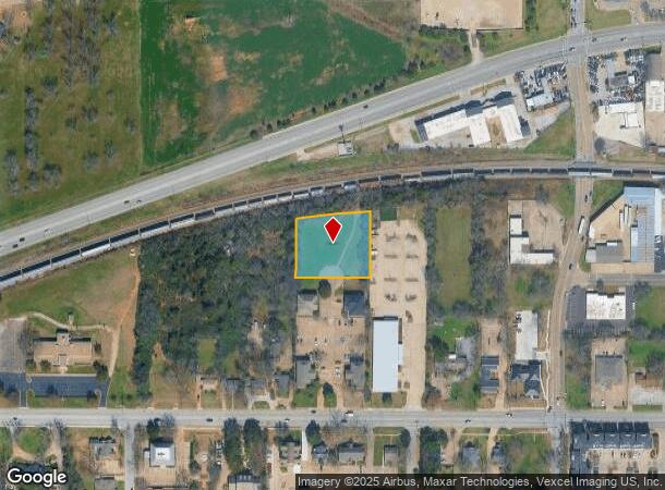 1305 W Abram St, Arlington, TX Parcel Map