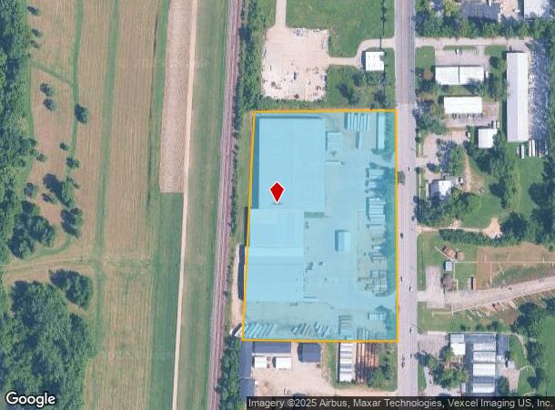 1321 N 3Rd St, Lawrence, KS Parcel Map