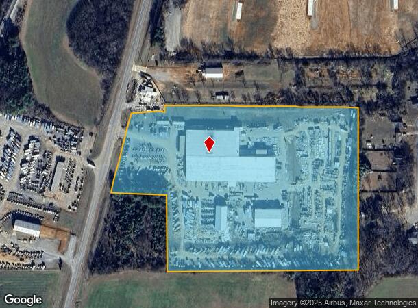  4120 Highway 411 Ne, Rydal, GA Parcel Map