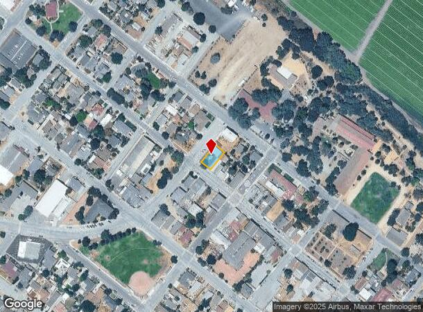 410 3Rd St, San Juan Bautista, CA Parcel Map