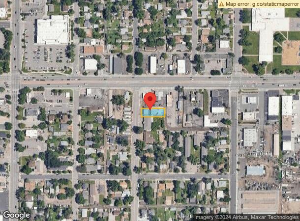  1342 Washington Ave, Loveland, CO Parcel Map