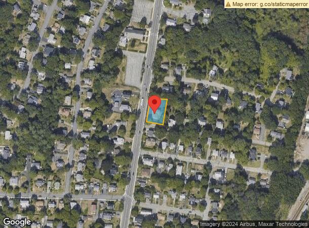  190 Washington St, Westwood, MA Parcel Map