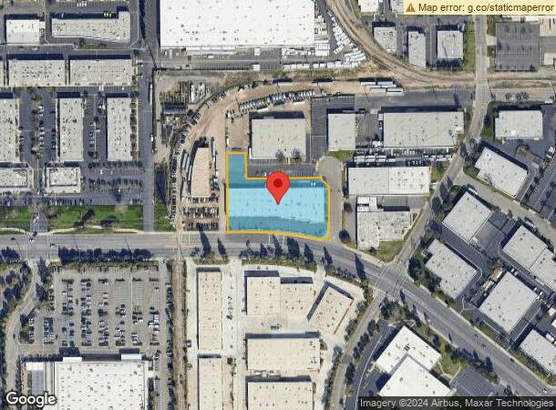  3401 W Macarthur Blvd, Santa Ana, CA Parcel Map