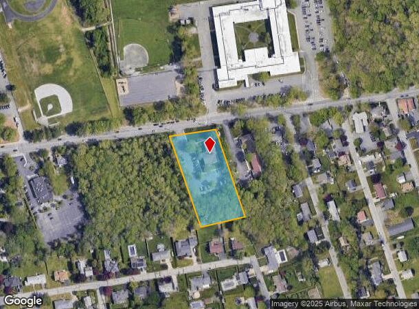 540 Hawthorn St, North Dartmouth, MA Parcel Map
