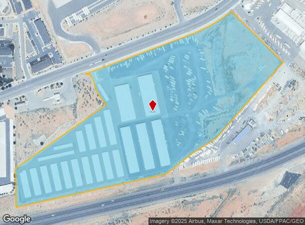 132 N Old Highway 91, Hurricane, UT Parcel Map