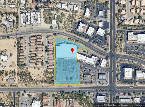  9401 E 22Nd St, Tucson, AZ Parcel Map