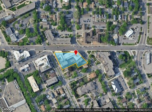  1025 Main St Ne, Minneapolis, MN Parcel Map