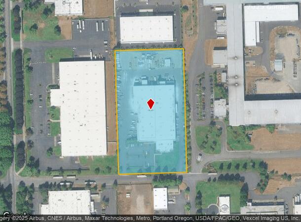  8823 N Harborgate St, Portland, OR Parcel Map