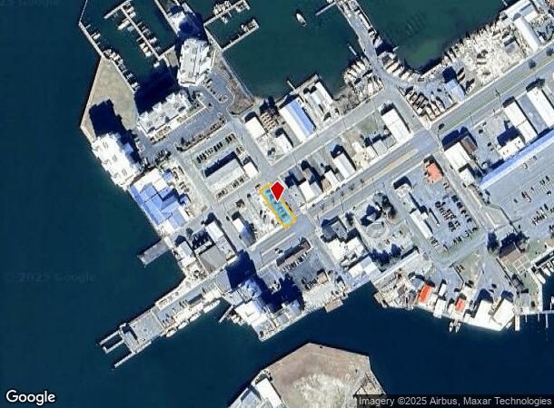  1000 W Main St, Crisfield, MD Parcel Map