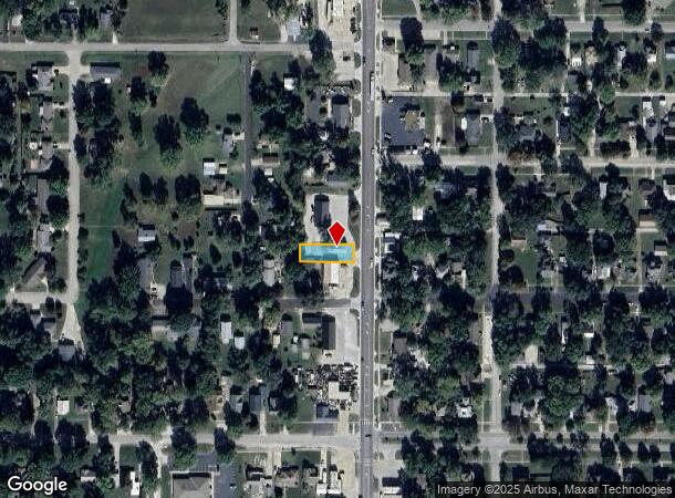  213 S Maple St, Garnett, KS Parcel Map